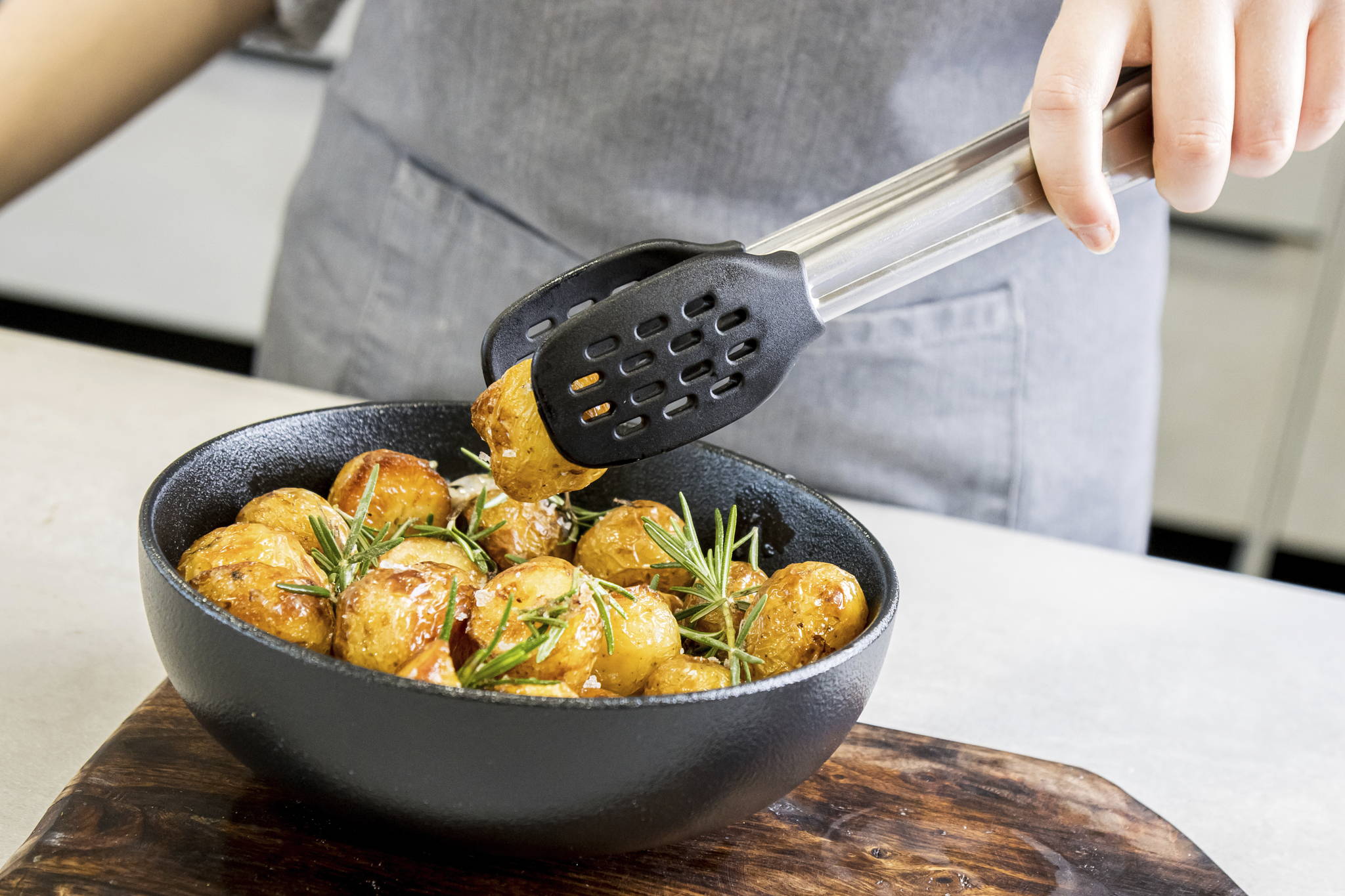 MasterClass Can-to-Pan Ceramic Eco Non-Stick Frying Pan Set, Made from 70%  Recycled Aluminium, 20 cm / 28 cm 2-Piece Set