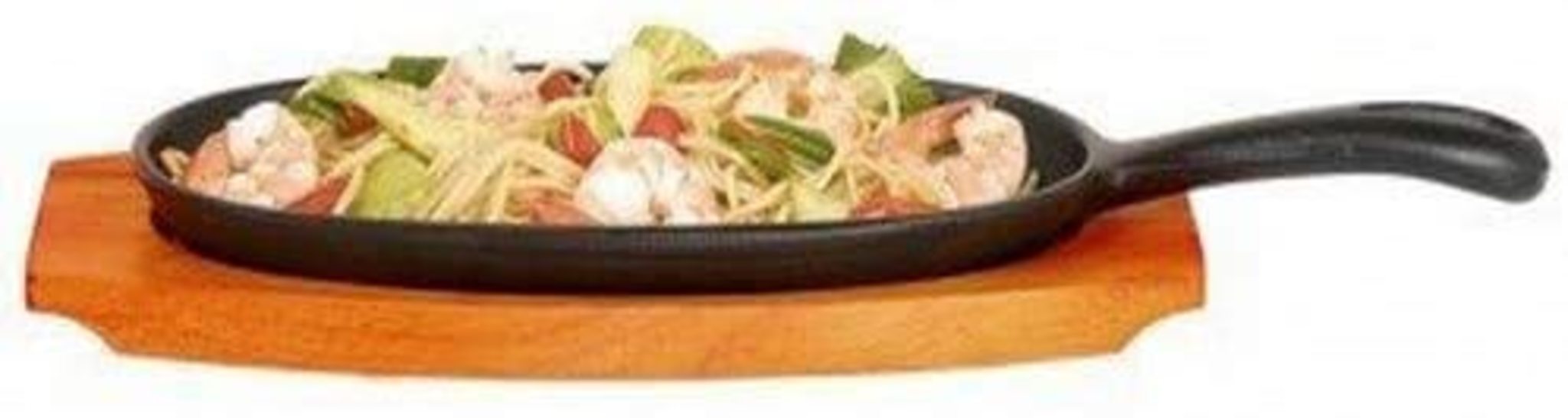 KitchenCraft World Of Flavours Cast Iron Fajita Sizzler