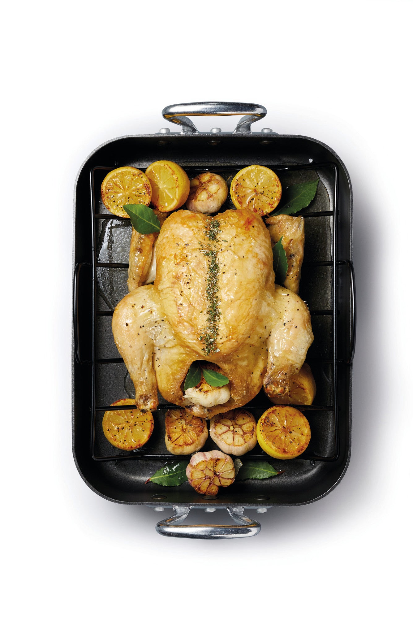 MasterClass Vitreous Enamel Roasting Pan – CookServeEnjoy