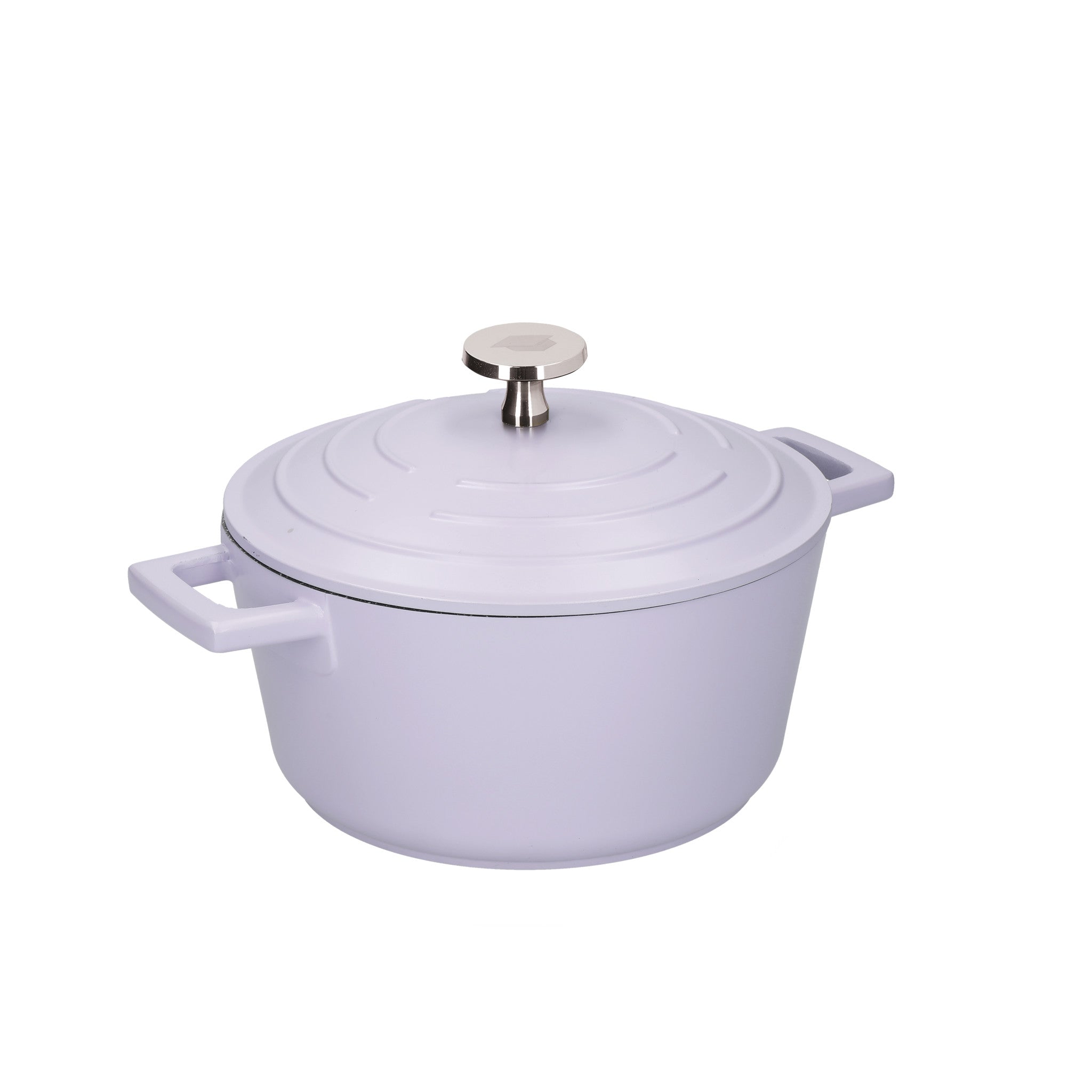 MasterClass Lavender Cast Aluminium Casserole with CookServeEnjoy 2.5L Dish – Lid