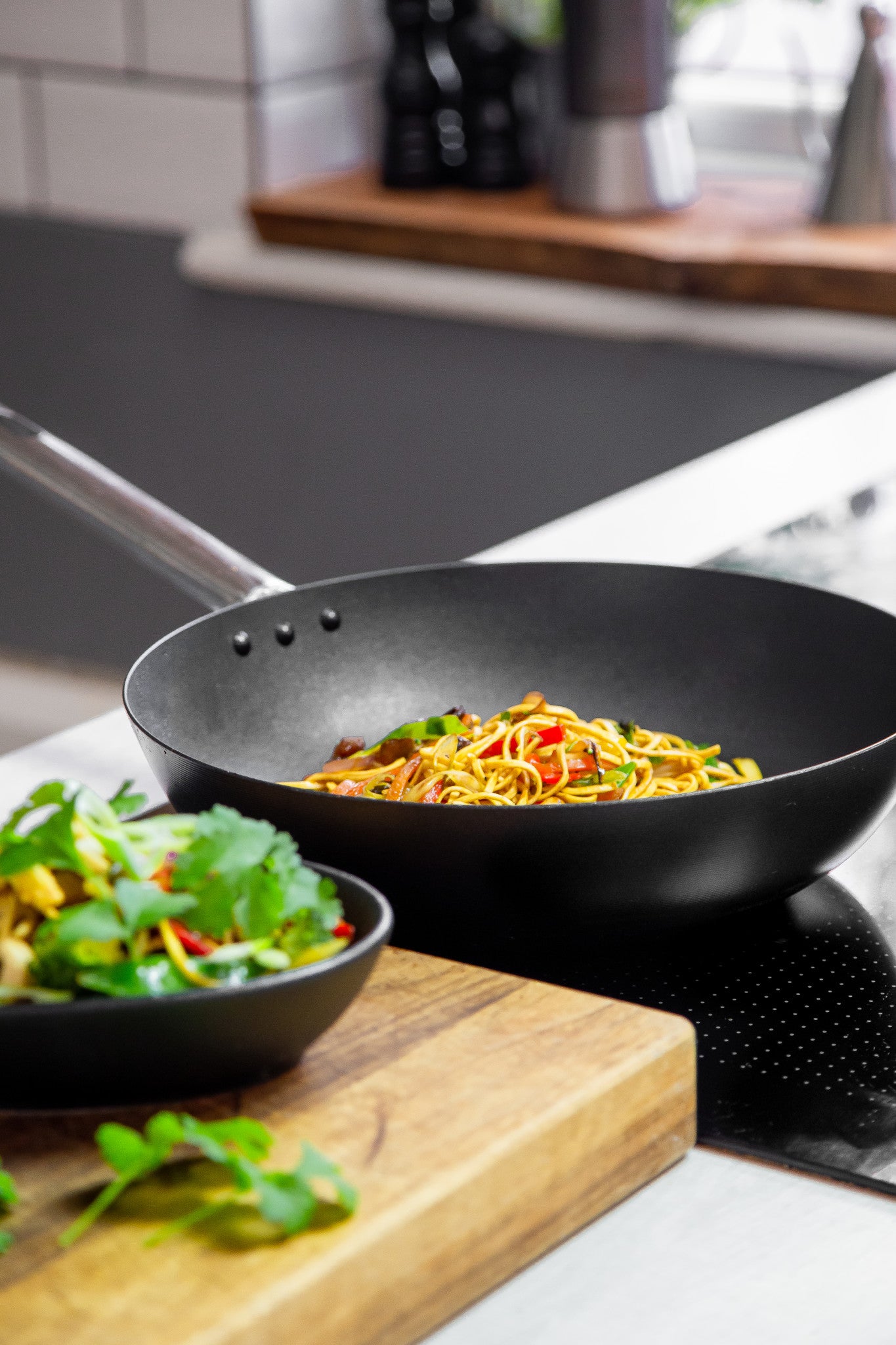 Master Class Professional Carbon Steel 35.5cm Wok