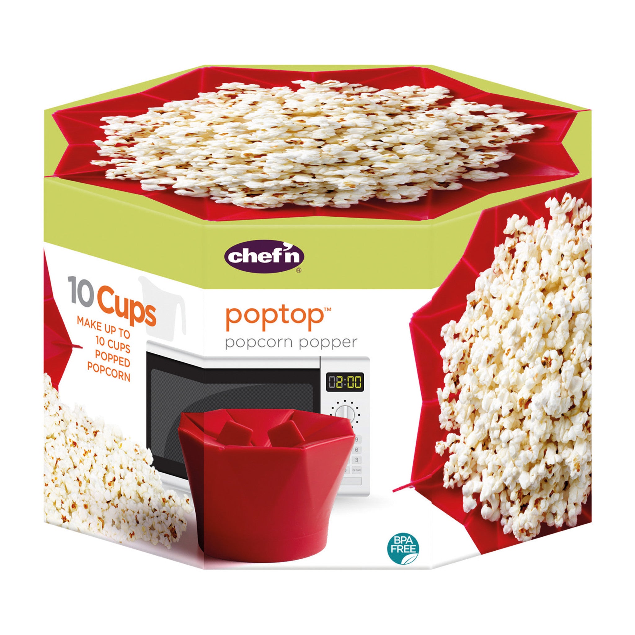 Chef n Poptop Popcorn Popper CookServeEnjoy