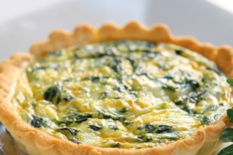 Cheese and Spinach Quiche – CookServeEnjoy