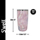 S'well Geode Rose Tumbler with Lid, 530ml