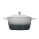 MasterClass Lightweight 4 Litre Casserole Dish with Lid - Ombre Grey