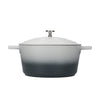 MasterClass Lightweight 4 Litre Casserole Dish with Lid - Ombre Grey