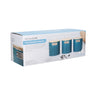 KitchenCraft Tea, Coffee and Sugar Canisters - 1 L, Teal, Set of 3 image 4