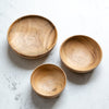 Artesà Set of Three Acacia Wood Serving Bowls image 5