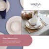 Mikasa Egret 12-Piece China Dinner Set, White image 10