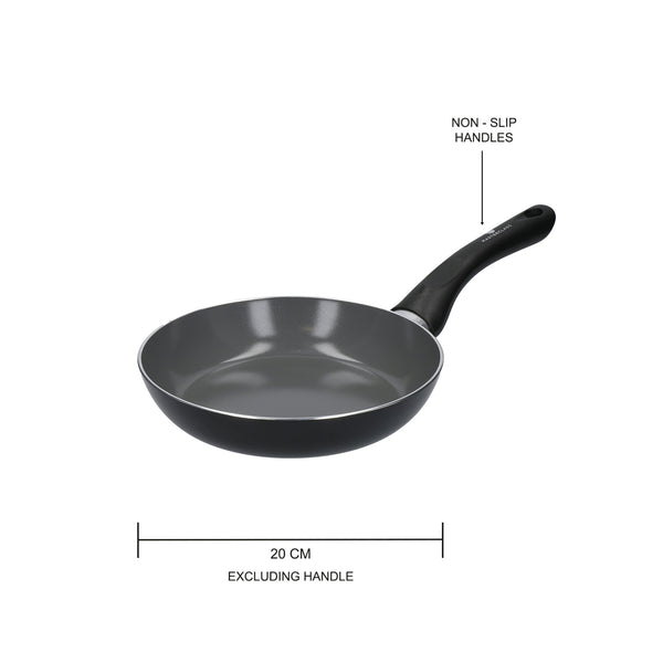 3pc Can-to-Pan Recycled Set Pan – Frying Ceramic CookServeEnjoy & Non Aluminium 3x with
