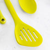 Colourworks Green Silicone Fish Slice with Raised Edge, Slotted Design image 12