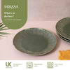 Mikasa Jardin Stoneware Side Plates, Set of 4, 21.5cm, Green