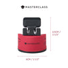 MasterClass Smart Sharp Dual Knife Sharpener, Red image 6