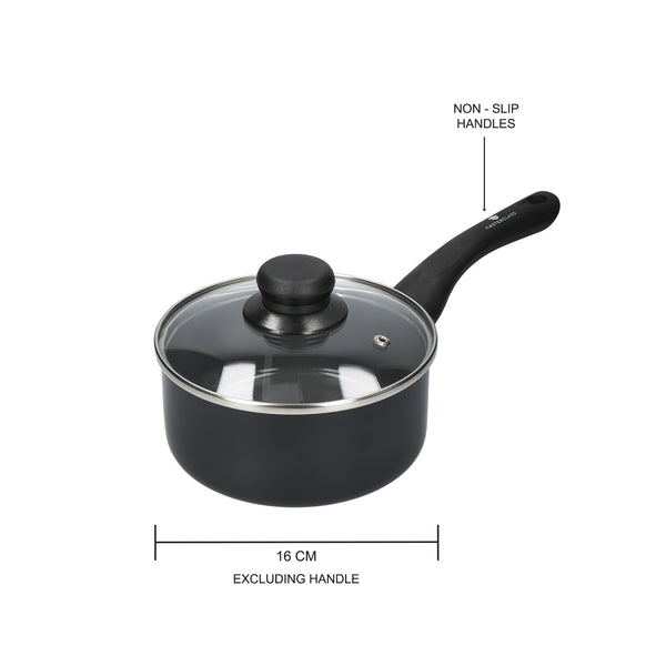 16cm AGA Induction Cast Aluminium Saucepan