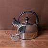 2pc Tea Set with 1.3 L Stainless Steel Whistling Tea Kettle and Long-Handled Tea Strainer image 2