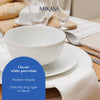 Mikasa Chalk Porcelain Side Plates, Set of 4, 21cm, White image 13