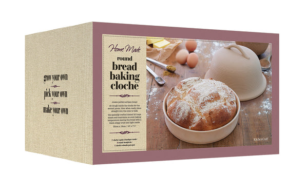 Home Made Round Bread Baking Cloche 