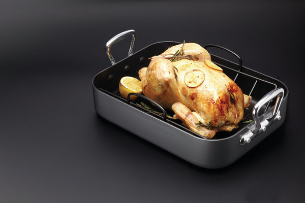 MasterClass Vitreous Enamel Roasting Pan – CookServeEnjoy