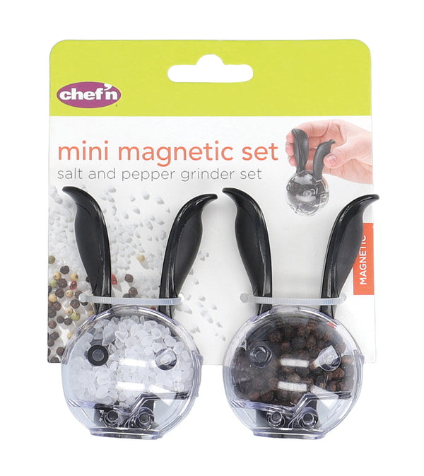 Chef'n Mini Magnetic Salt & Pepper Grinder