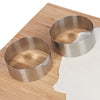 KitchenCraft Set of Two Stainless Steel Large Cooking Rings image 3