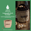 Natural Elements Hessian Garlic Storage Bag image 10