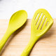 Colourworks Green Silicone Fish Slice with Raised Edge, Slotted Design