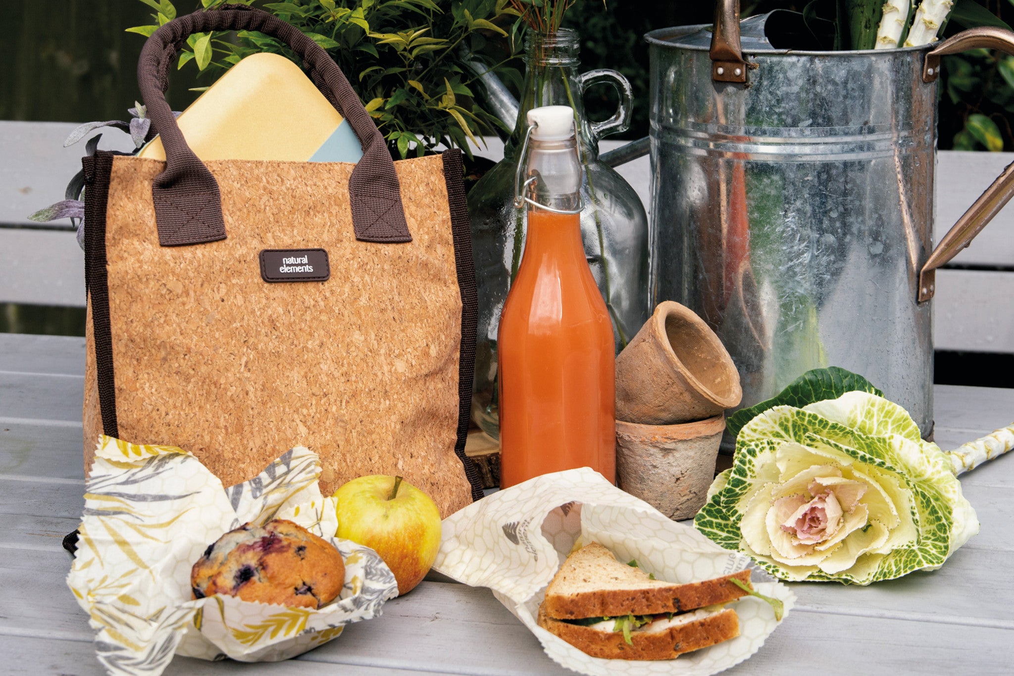 Natural Elements Eco-Friendly Cork Lunch Bag – CookServeEnjoy