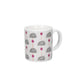 KitchenCraft Espresso Mug Exotic Rainbow Design