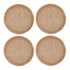 Mikasa Round Hessian Placemats, Set of 4, Natural, 38cm image 1