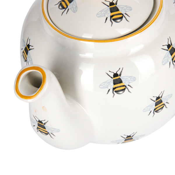 London Pottery Farmhouse Teapot Bee Four Cup - 1.2 Litre