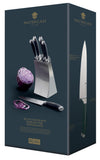 MasterClass Trojan 5 Piece Knife Set and Stainless Steel Block image 4