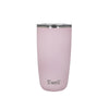 S'well 2pc Travel Cup and Bottle Set with Stainless Steel Water Bottle, 500ml and Drinks Tumbler, 530ml, Pink Topaz image 4