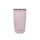 S'well 2pc Travel Cup and Bottle Set with Stainless Steel Water Bottle, 500ml and Drinks Tumbler, 530ml, Pink Topaz