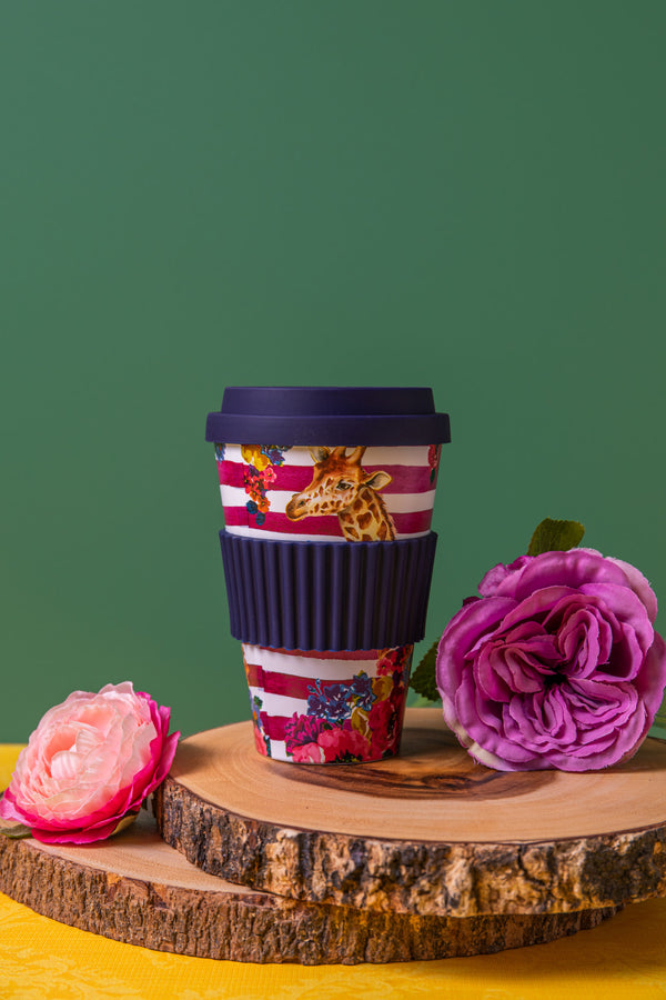 Insulated Purple Travel Mug, Up To 370ml