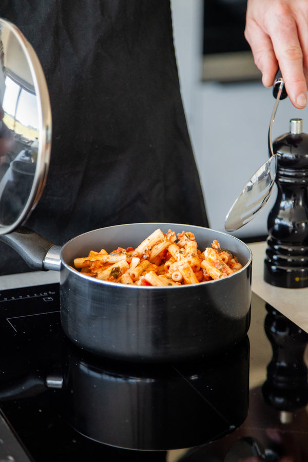 MasterClass Can-to-Pan 18cm Ceramic Non-Stick Saucepan with Lid in 2023