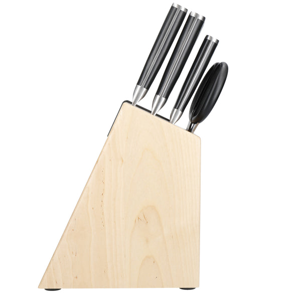 Kitchenaid knife set with built best sale in sharpener