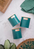 KitchenCraft Tea, Coffee and Sugar Canisters - 1 L, Teal, Set of 3