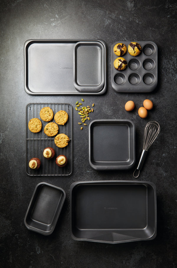 Mastercraft 7-Piece Smart Space Stacking Bakeware Set