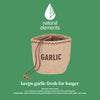Natural Elements Hessian Garlic Storage Bag image 11