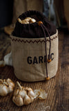 Natural Elements Hessian Garlic Storage Bag image 3