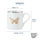 Mikasa Butterfly Straight-Sided Porcelain Mug, 280ml