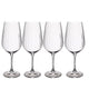 Mikasa Treviso Crystal Red Wine Glasses, Set of 4, 600ml