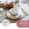 Mikasa Egret 12-Piece China Dinner Set, White image 9