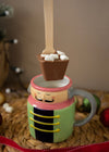 10pc Hot Chocolate Mug Set with Chocolate Stirrer Mould and Decorating Ribbon image 4