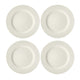 Mikasa Cranborne Stoneware Dinner Plates, Set of 4, 27cm, Cream