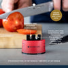 MasterClass Smart Sharp Dual Knife Sharpener, Red image 10