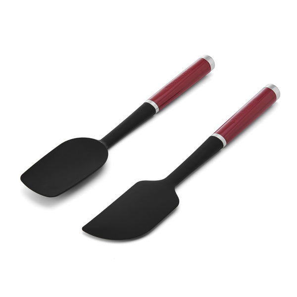 Batter scraping spatula, silicone, 'Empire Red' - KitchenAid