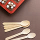 La Cafetière Disposable Wooden Spoons for Making Hot Chocolate Stirrers - 24 Pack