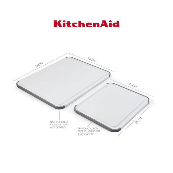 KitchenAid Classic Non-slip Chopping Board 20 x 25cm