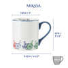 Mikasa Bike Straight-Sided Porcelain Mug, 280ml image 7